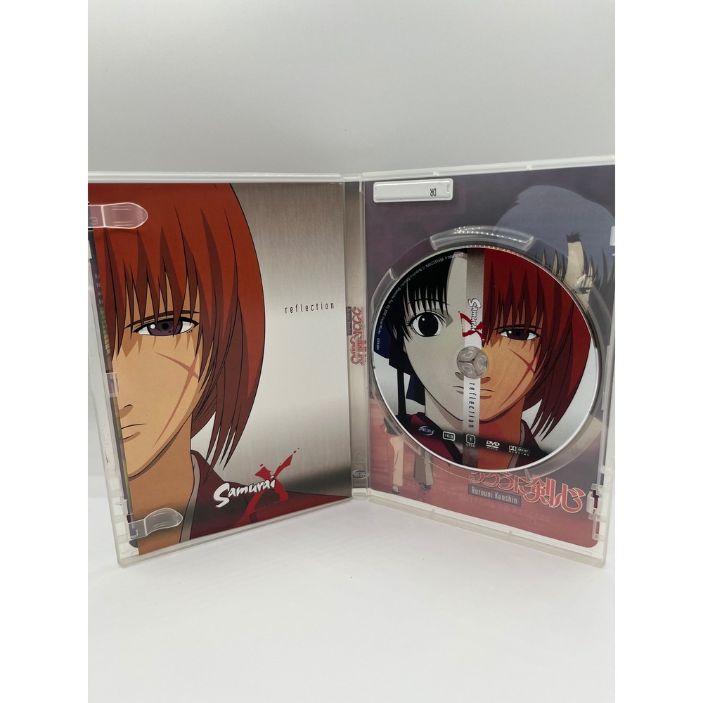 Samurai X Rurouni Kenshin Reflection DVD Anime Manga Movie - Picture 3 of 4